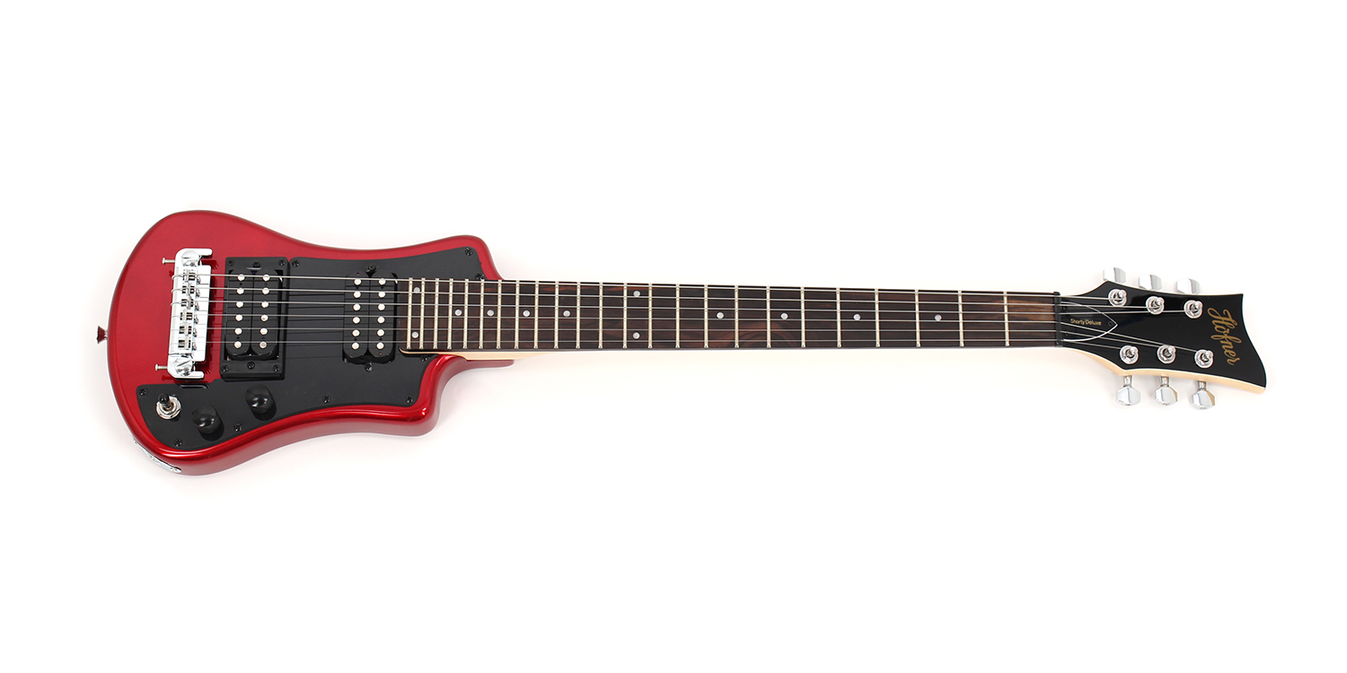 Hofner Shorty Deluxe - Red-1