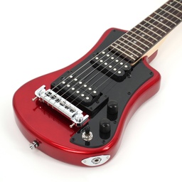 Hofner Shorty Deluxe - Red (Non CITES)-4