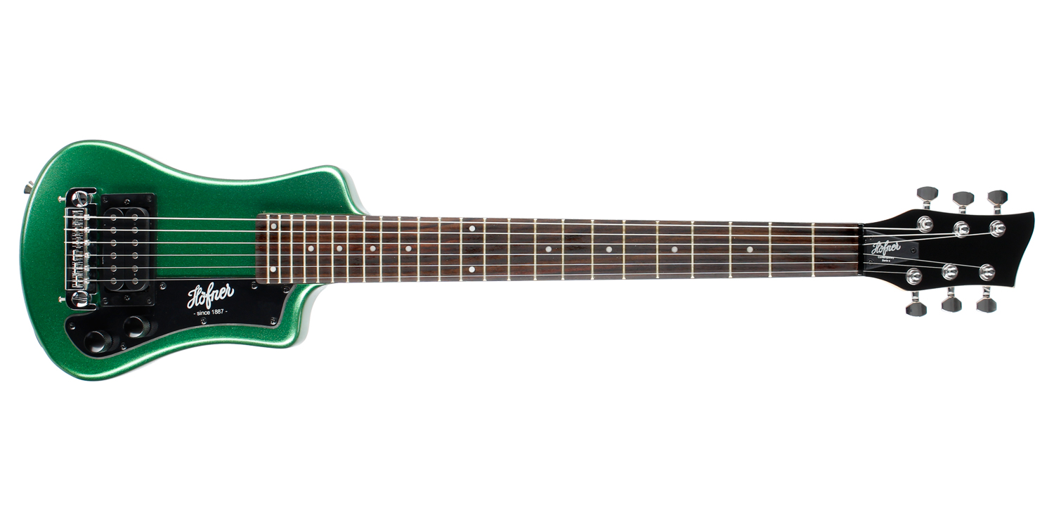 Hofner Shorty - Cadillac Green (Non CITES)-1